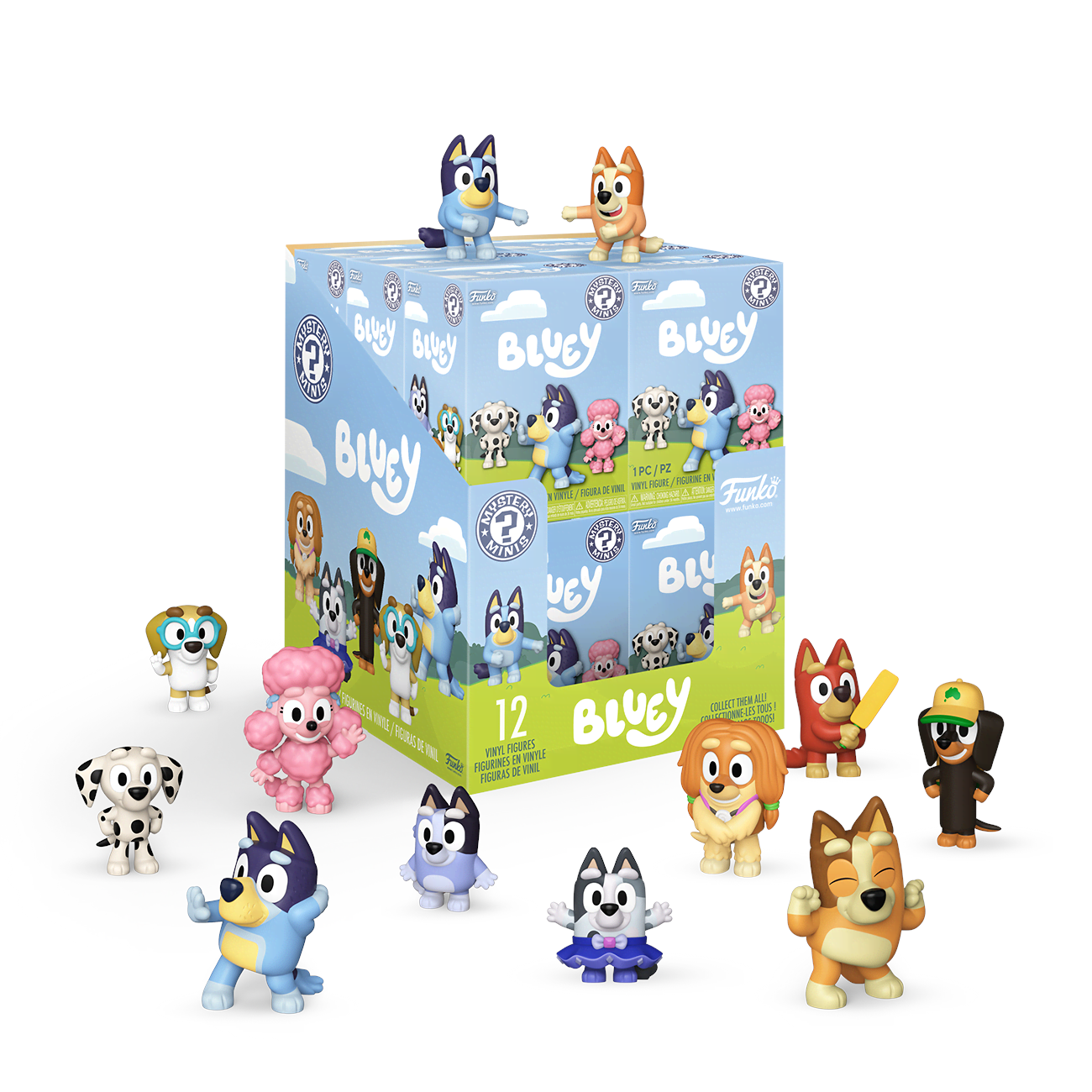 Funko! - Funko Mystery Minis Blindbags Sortiert Bluey - Merchandise