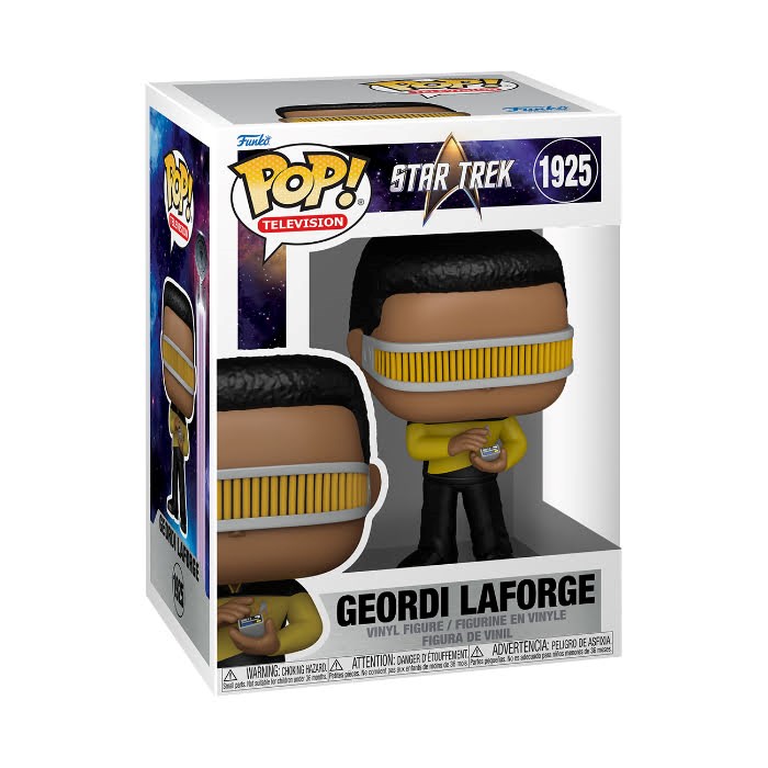 Funko! - Funko Pop Vinyl Stng S2 Geordi La Forge - Merchandise 93631