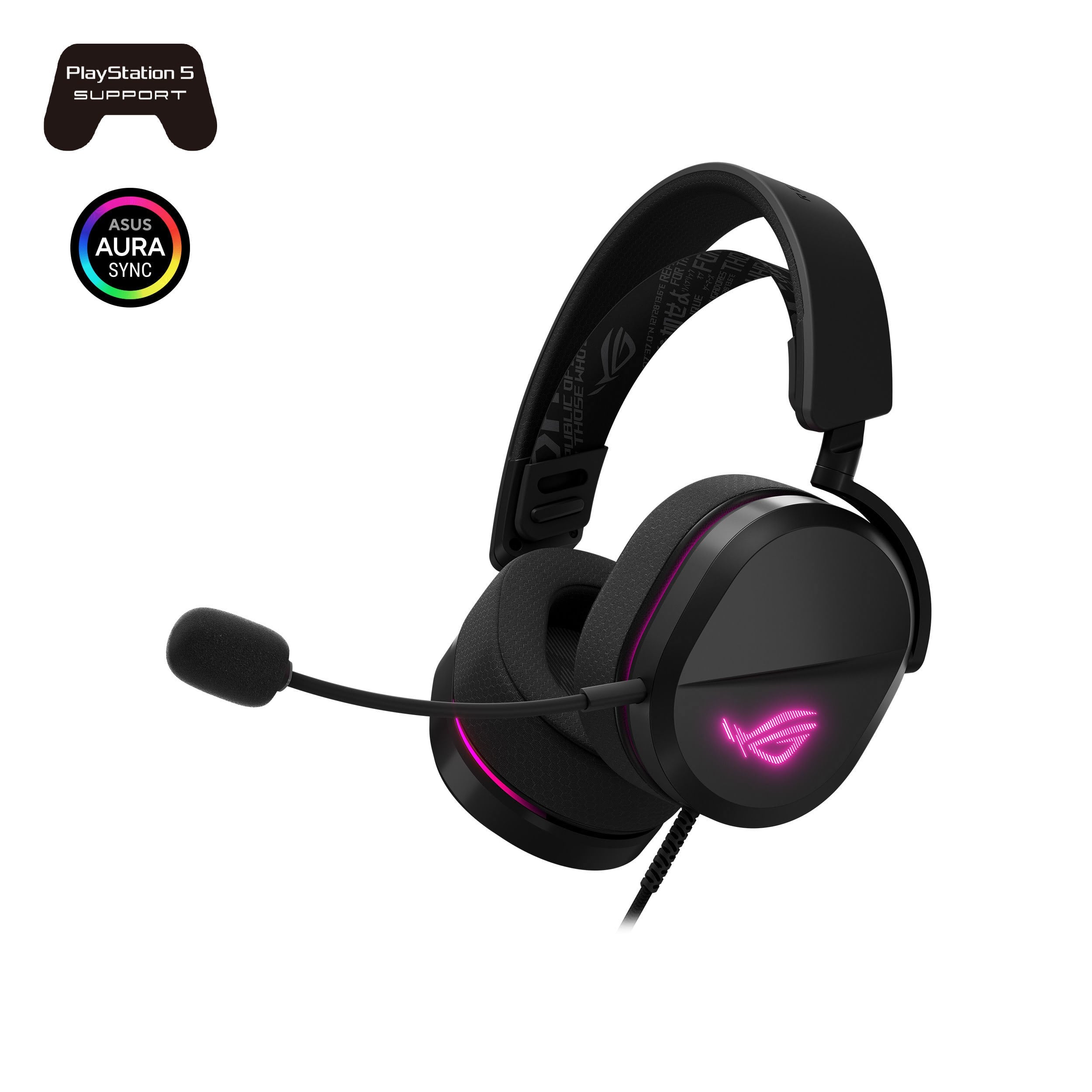 Kopfhörer - Asus Rog Pelta Core - Black - Kopfhoerer/headsets Schwarz 90yh04e0-bhua00
