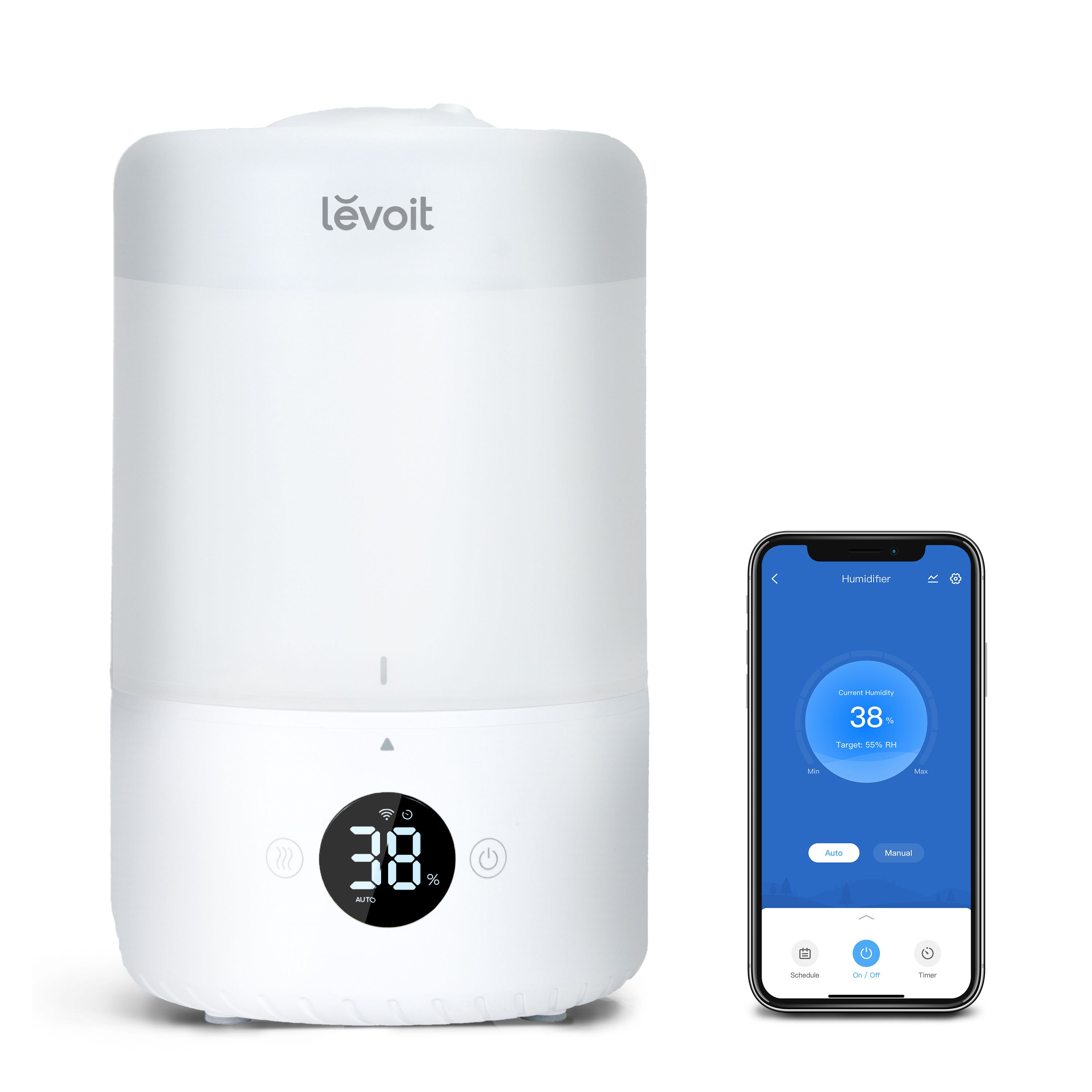 Levoit Dual 200s Smart Top-fill Humidifier - Klima Ventilatoren Klimaanlage Heaphulvseu0035