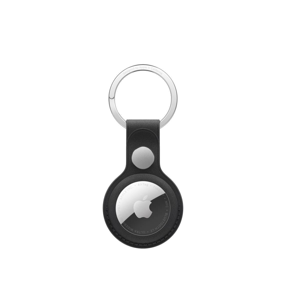 Apple Airtag Finewoven Key Ring - Black - Handys Anderes Zubehoer Mkg44zm/a
