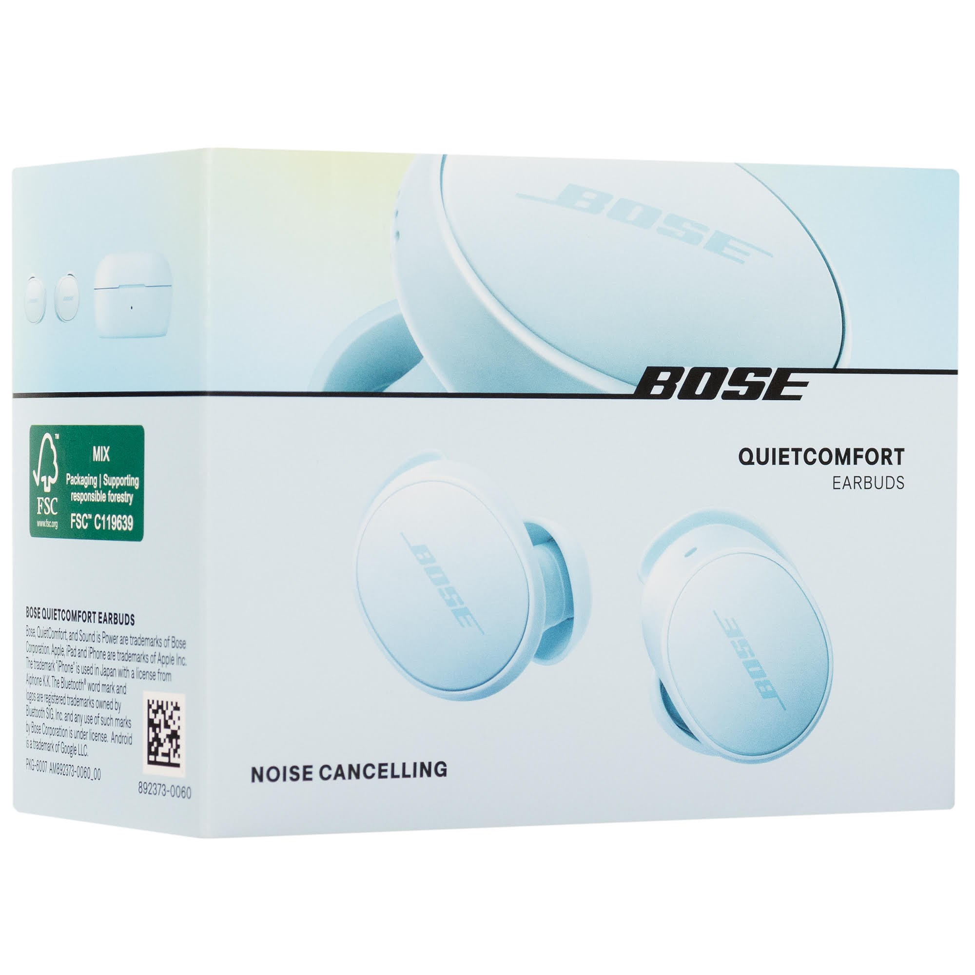 Kopfhörer - Bose Quietcomfort Earbuds (Gen 2) - Iceblue - Kopfhoerer/headsets