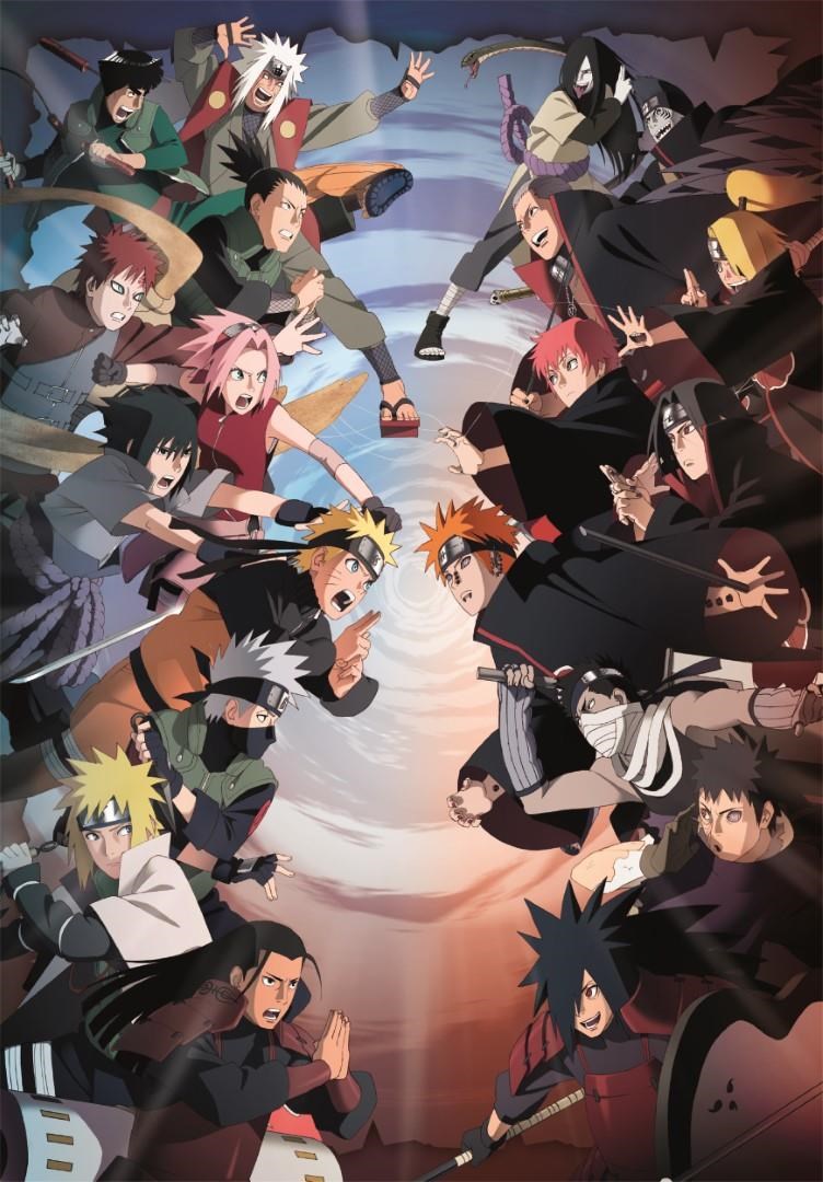 Clementoni Puzzle Hqc Naruto, 1000-teilig 2D Puzzles 39832