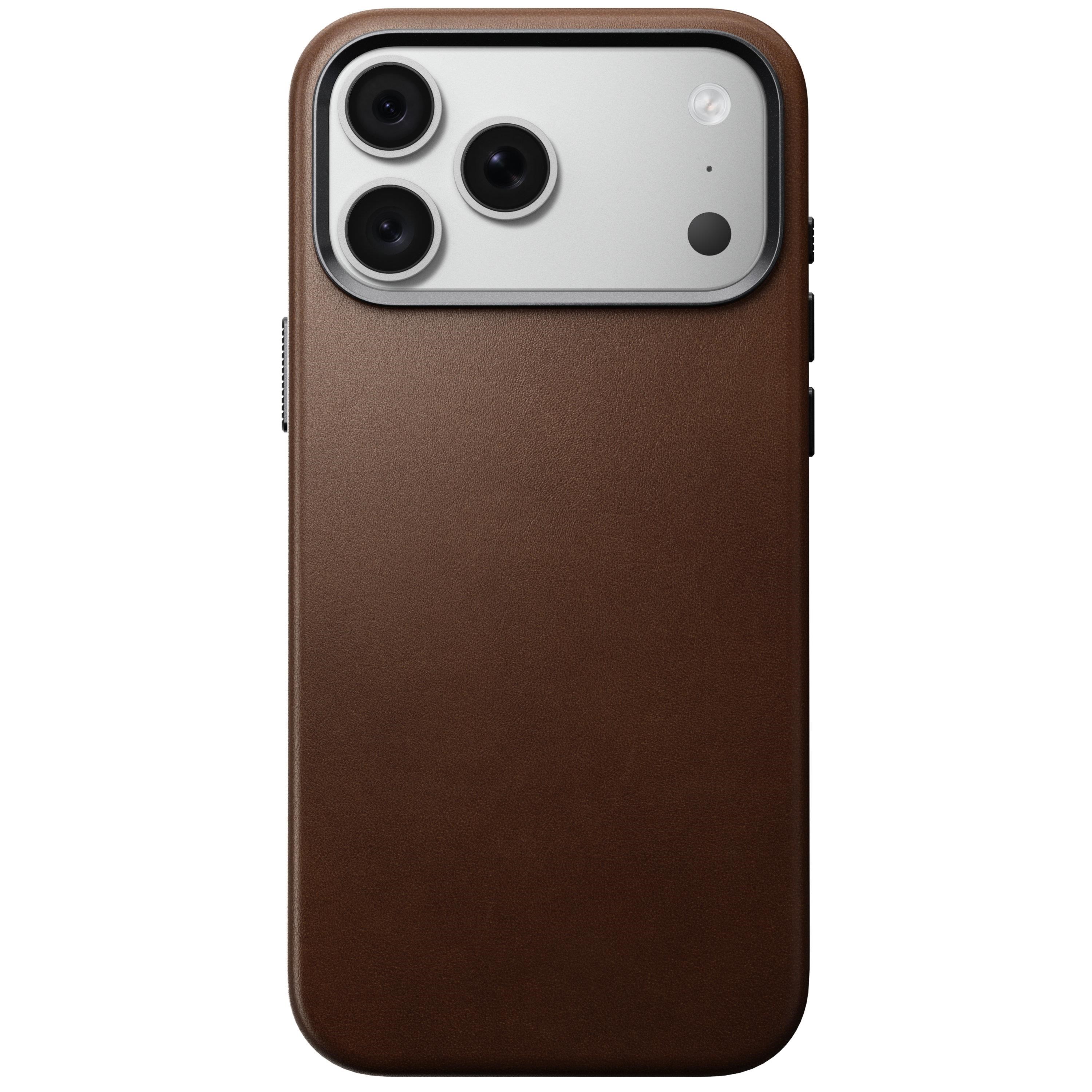 Nomad Traditional Leather Case - Brown - Iphone 18 Pro Max/17 Pro Max - Handys Cover Cases Nm017835858