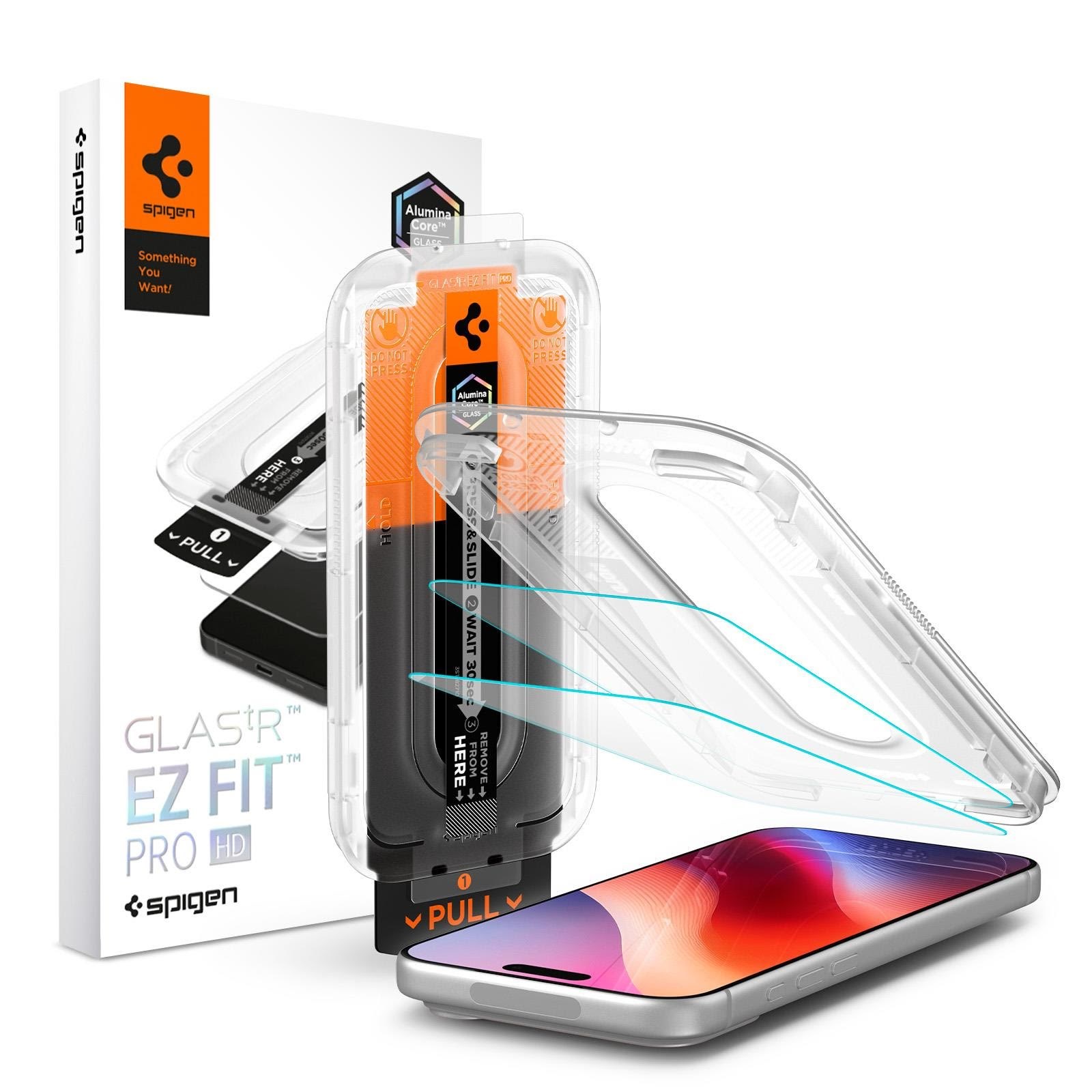 Spigen Glass tR EZ Fit Pro HD 2 Pack - Iphone 18 Pro Max/17 Pro Max/16 Pro Max - Handys Schutzfolie