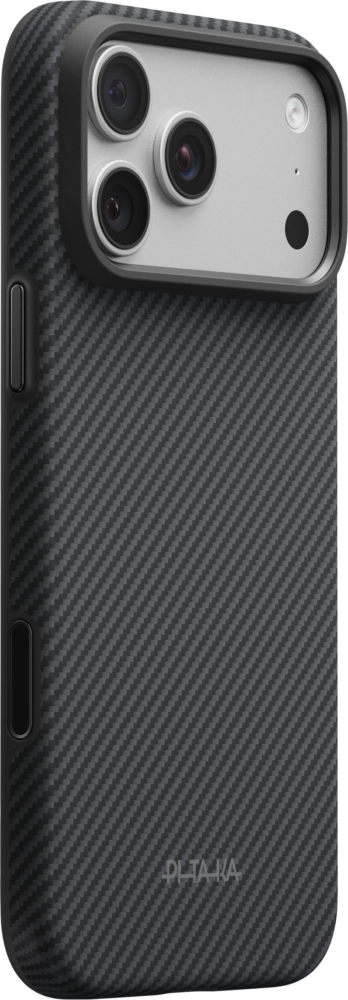 Pitaka Summa Case - Black/grey Twill - Iphone 18 Pro Max/17 Pro Max - Handys Cover Cases