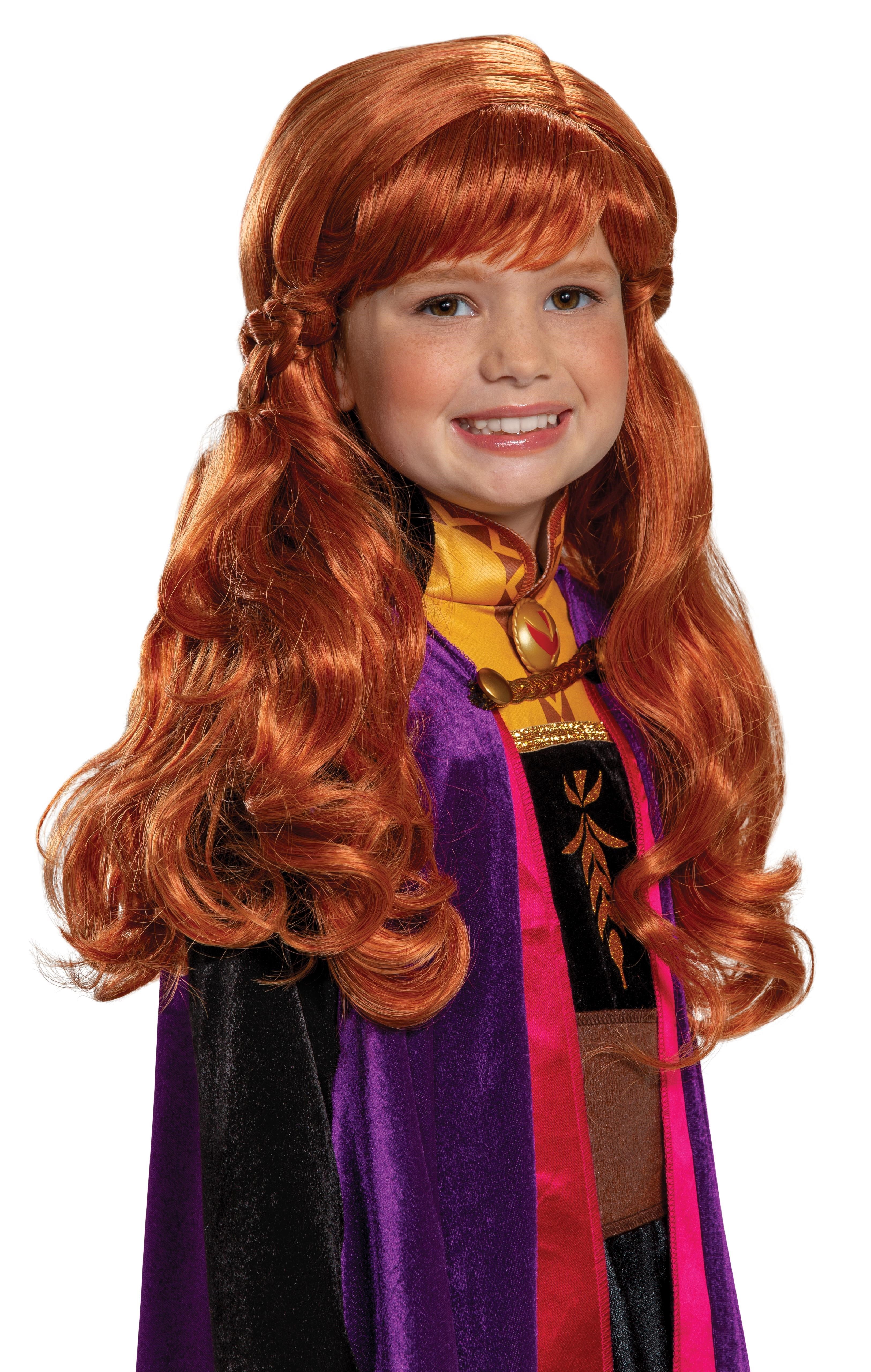Jakks Disguise Anna Wig One Size Child - Kostueme 700504