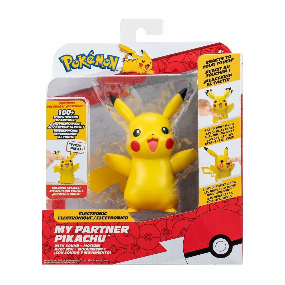 Pokemon My Partner Pikachu - Interactive Figure 11 cm
