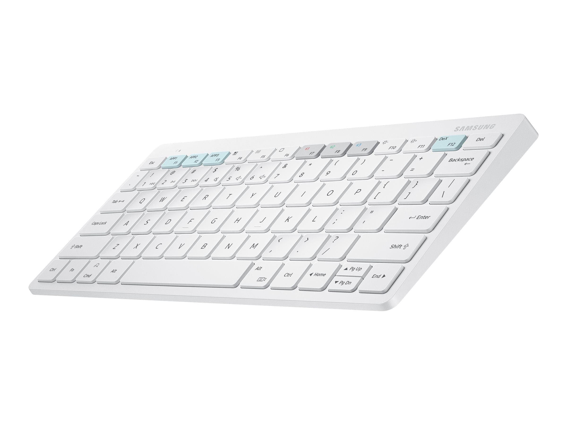 Samsung Smart Keyboard Trio 500 Ej-b3400 - Keyboard - Qwertz - German - White Input Device - Tastatur - Deutsch - Weiss - Tastaturen Ej-b3400bwggde