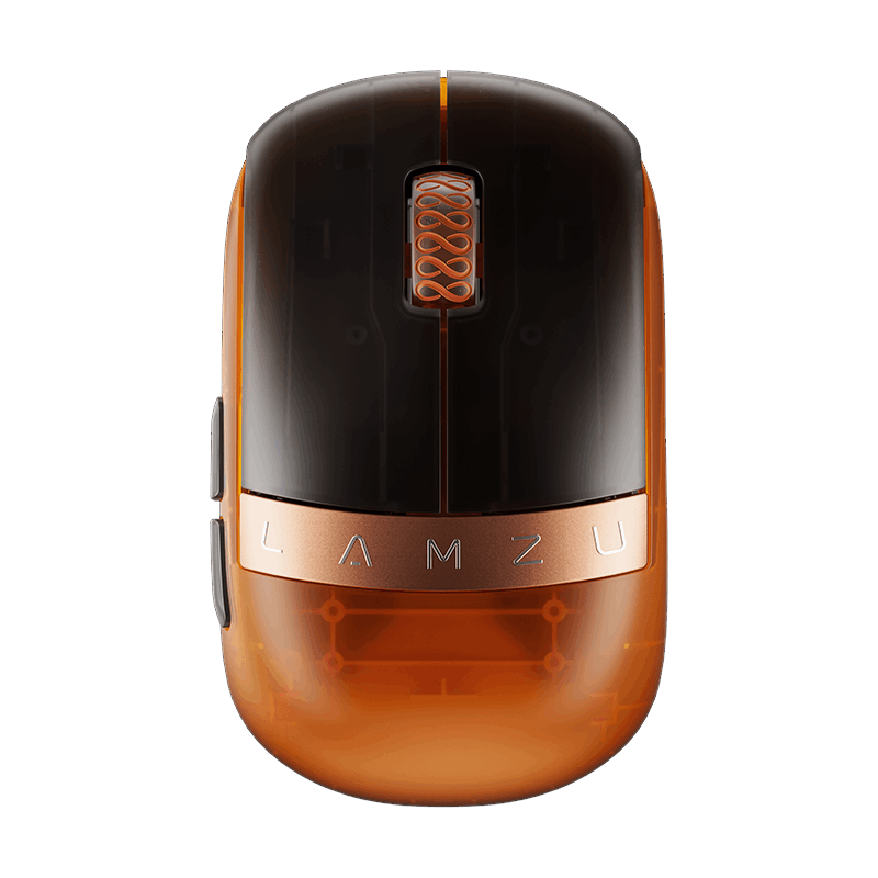 Lamzu Orcus Orange - Gaming Maus (Orange) 6975637430848