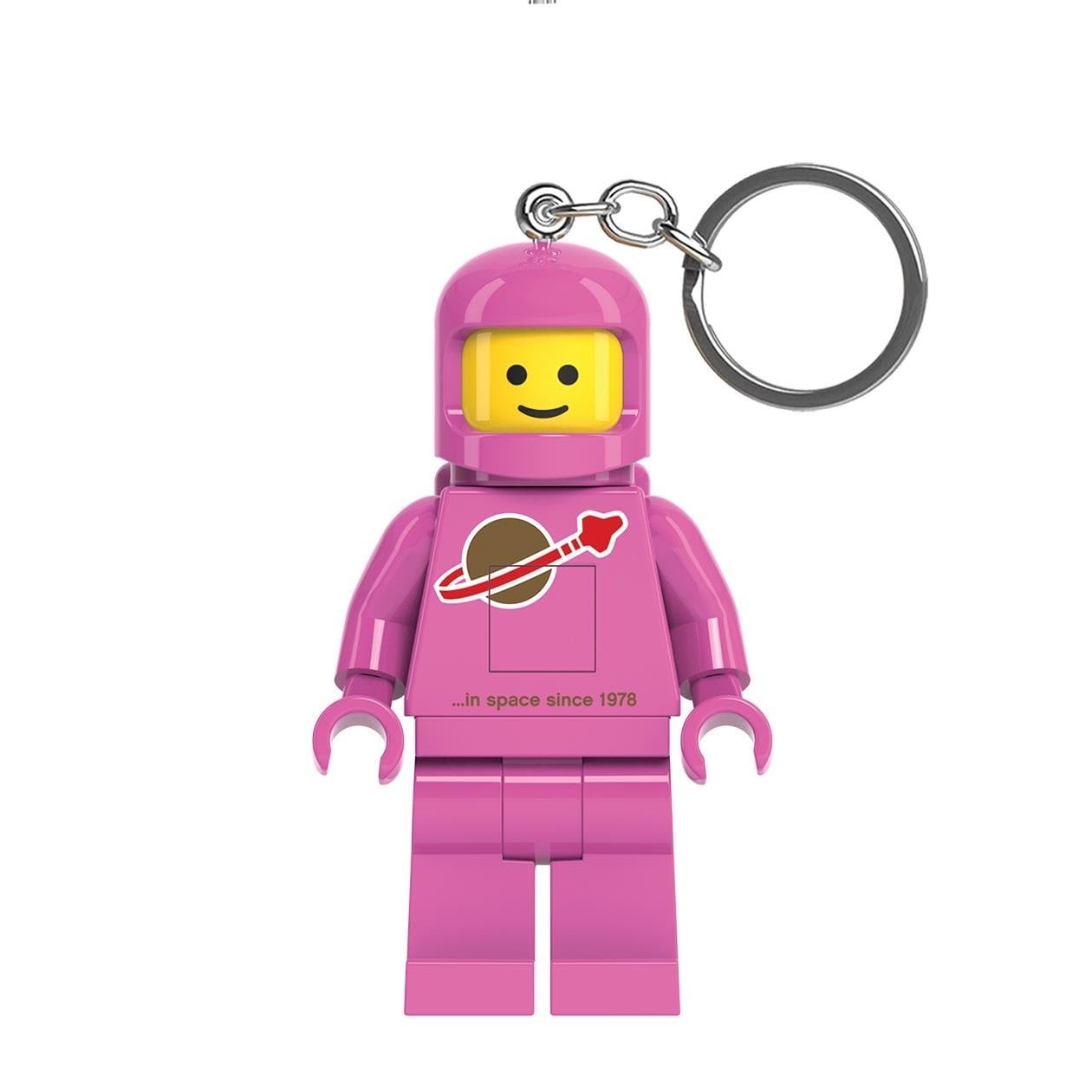 Lego 4006036-ke10hp Minifigur Led-schlüsselanhänger Astronaut Pink - Schul Zubehoer