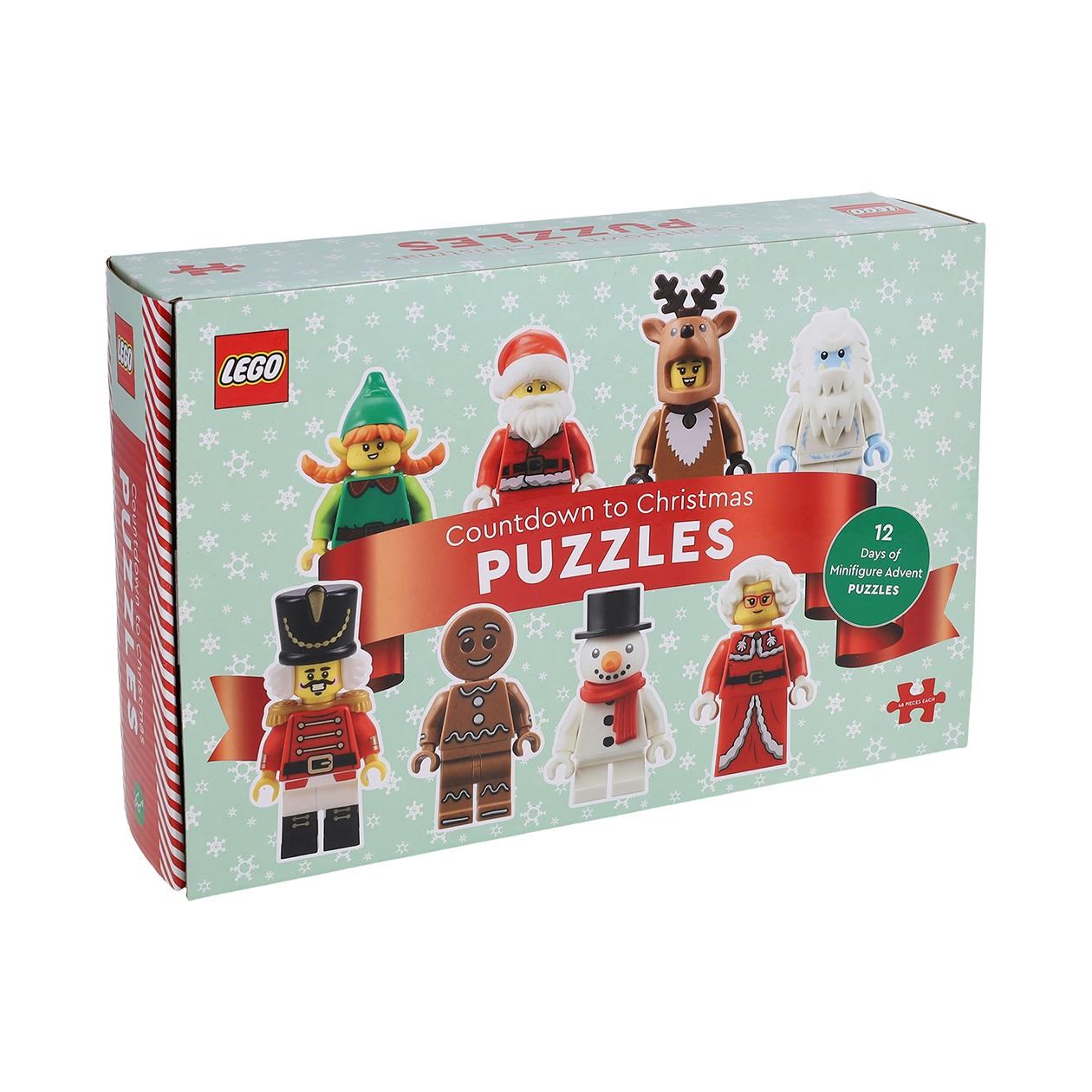 Lego Countdown to Christmas Puzzles:12 Days of Minifigure Advent Puzzles - Adventskalender 4013116-233420