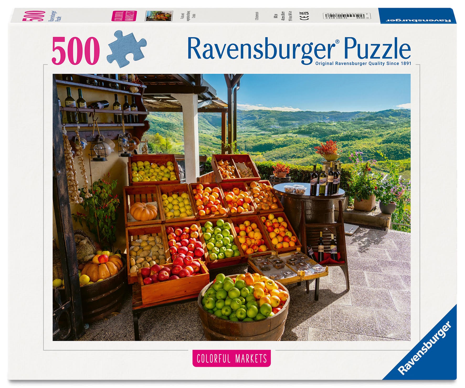 Ravensburger Obstmarkt, Kroatien 500p - Puzzle