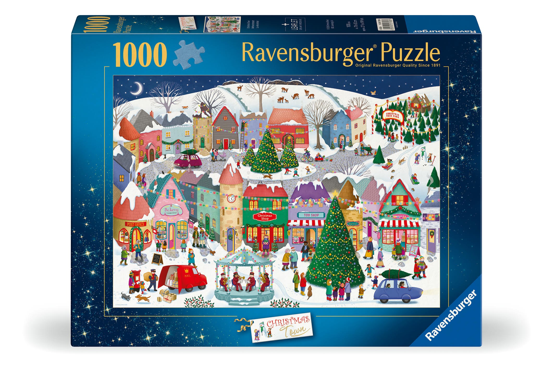 Ravensburger Weihnachtsstadt 1000p Block - Puzzle
