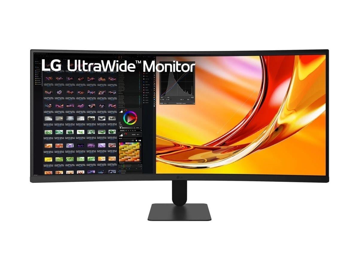 34" LG Ultrawide 34u601b-b - Led Monitor - Curved - Hdr - Bildschirm Black 34u601b-b.Aeuq