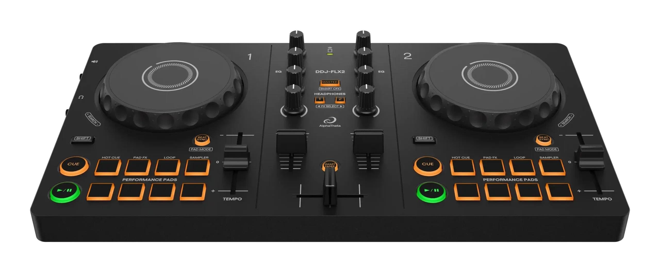 Alphatheta Ddj-flx2 2 Channel DJ Rekordbox Control - Musikinstrumente DJ Ausstattung