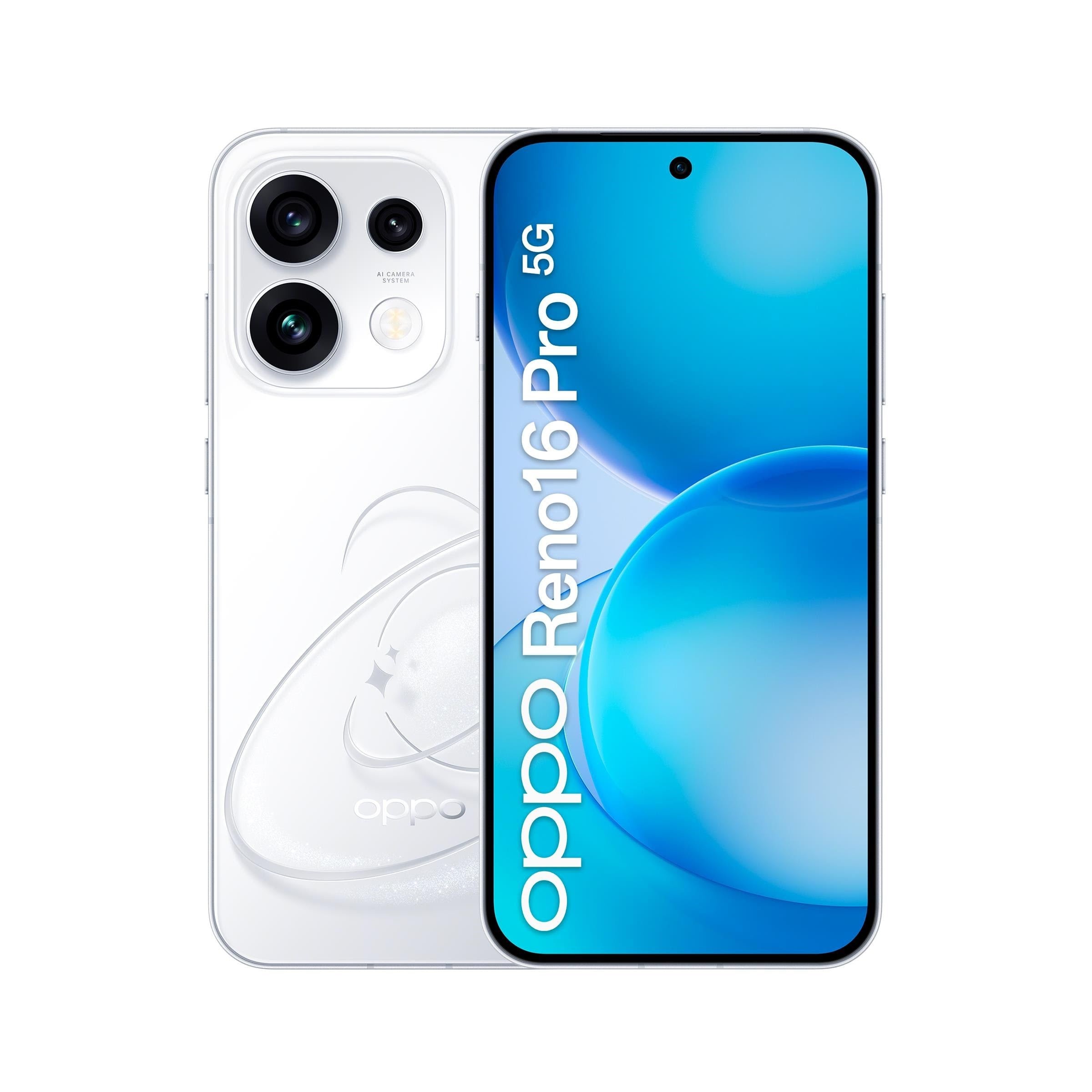 Oppo Reno16 Pro 512gb/12gb - Pop White - Handys Smartphones