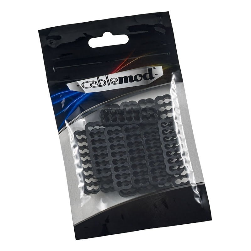 Cablemod Pro Bridged Cable Comb Kit - Black - Kabelkanal Kabelschlauch