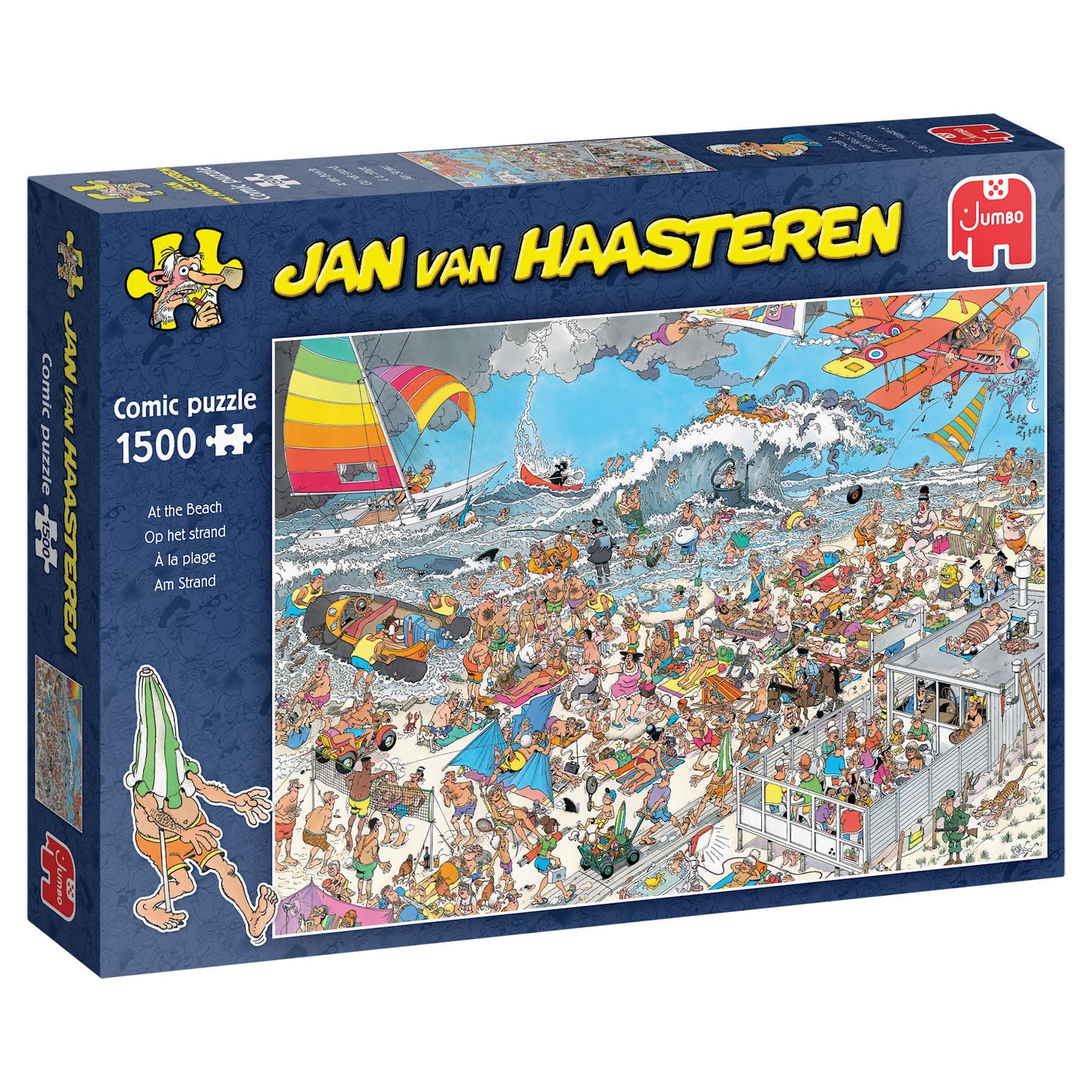 Jan Van Haasteren At The Beach (1500) - Limited Edition - Puzzle