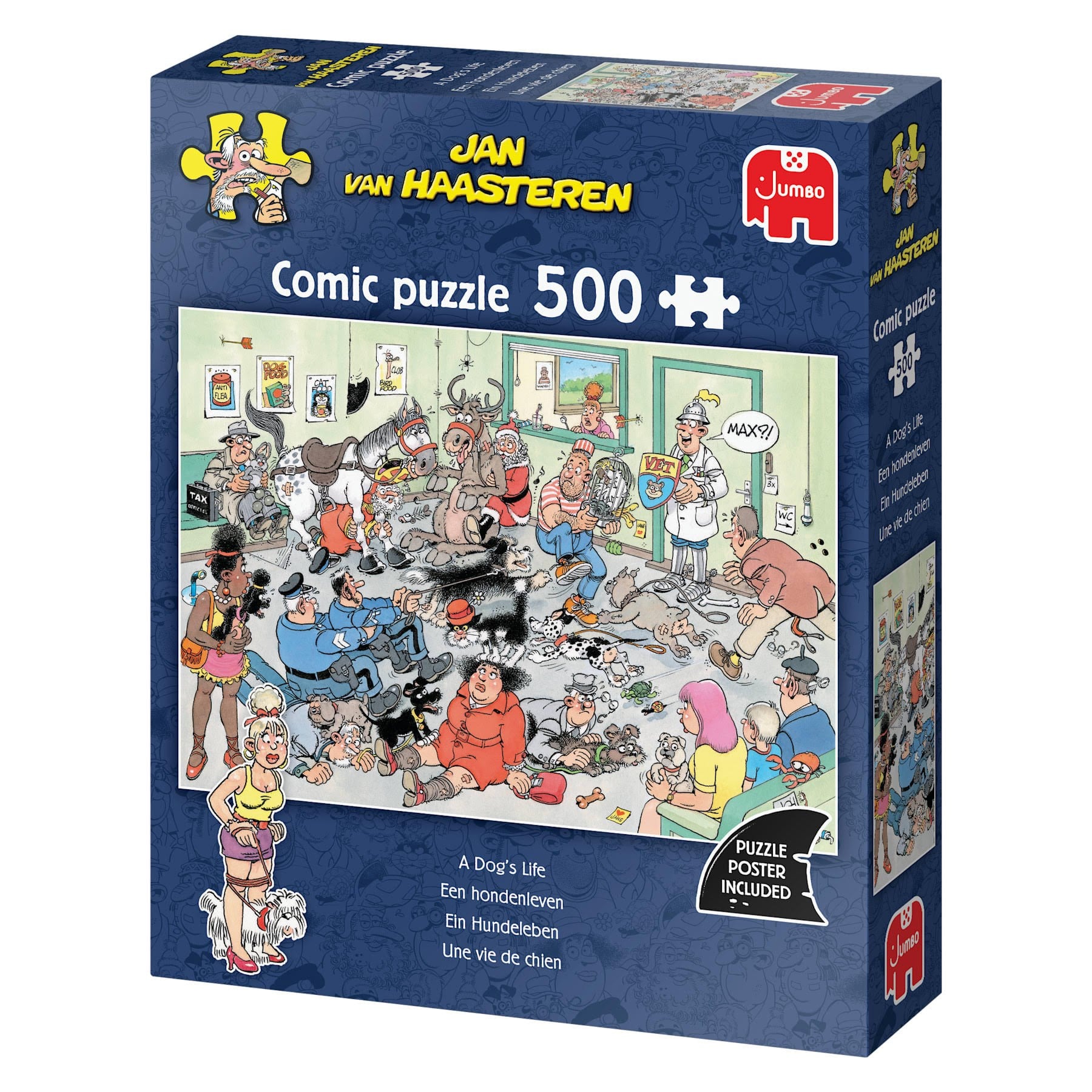 Jan Van Haasteren A Dog's Life (500) - Puzzle 707-1110100883