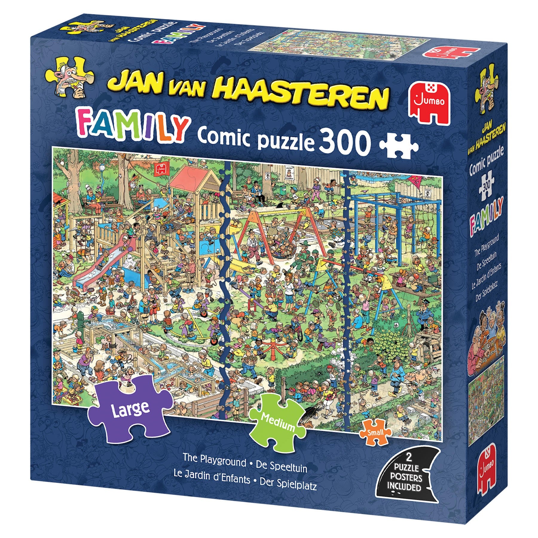 Jan Van Haasteren Family The Playground (300) - Puzzle 707-1110100885
