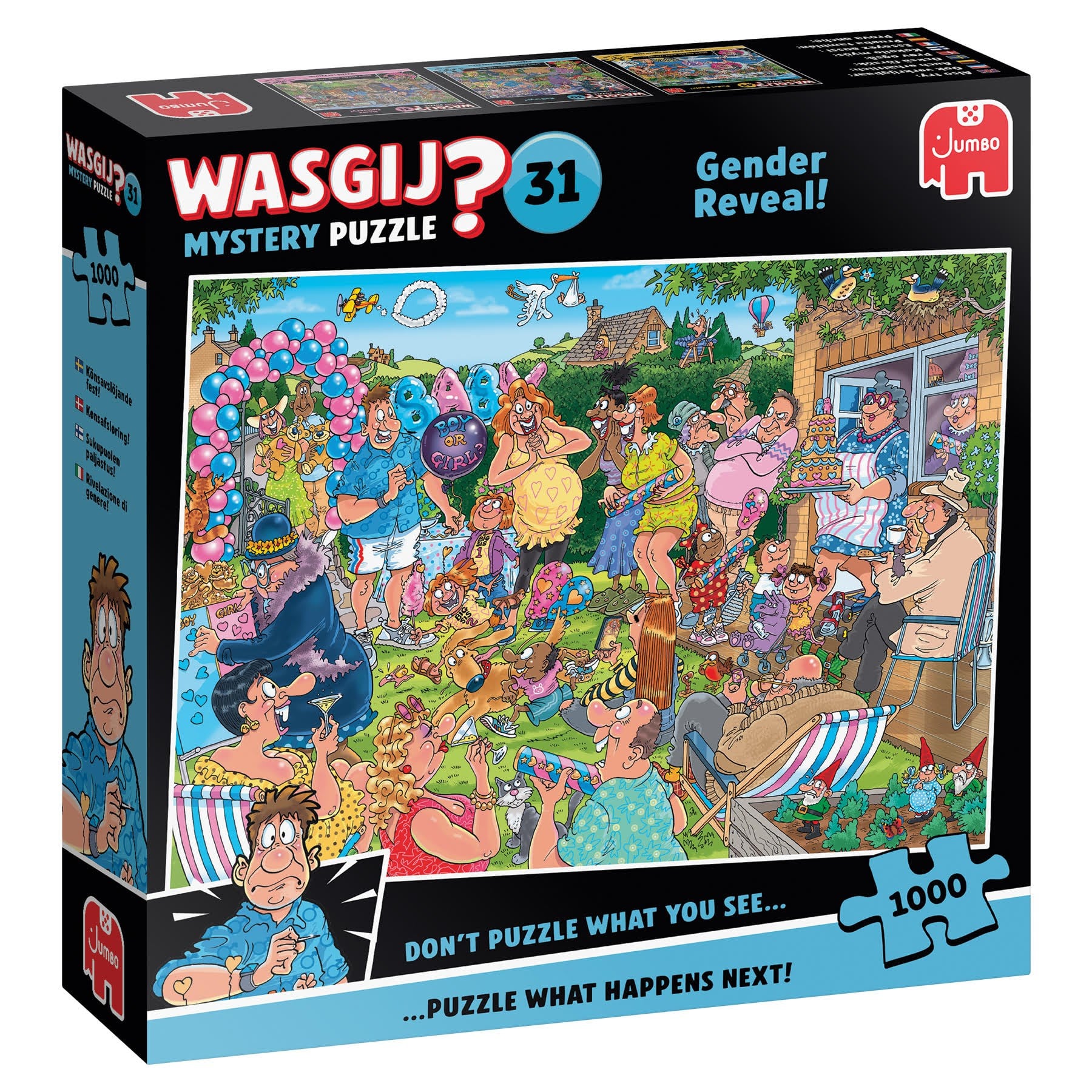 Wasgij Mystery 31 Gender Reveal! (1000) - Puzzle 707-1110100903