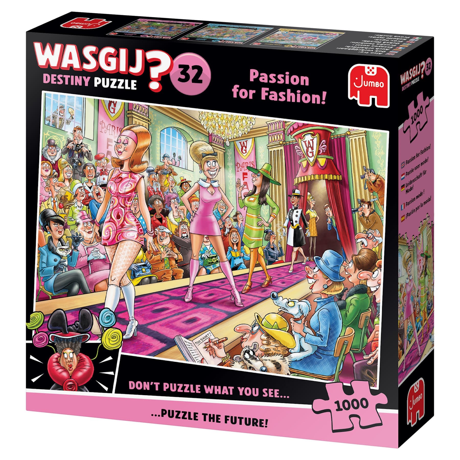 Wasgij Destiny 32 Passion For Fashion! (1000) - Puzzle 707-1110100906