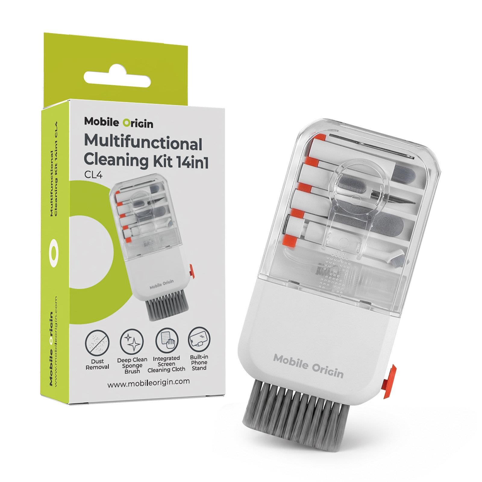 Mobile Origin Cl4 Multifunctional Cleaning Kit 14in1 - Handys Anderes Zubehoer Mo-mck-cl4