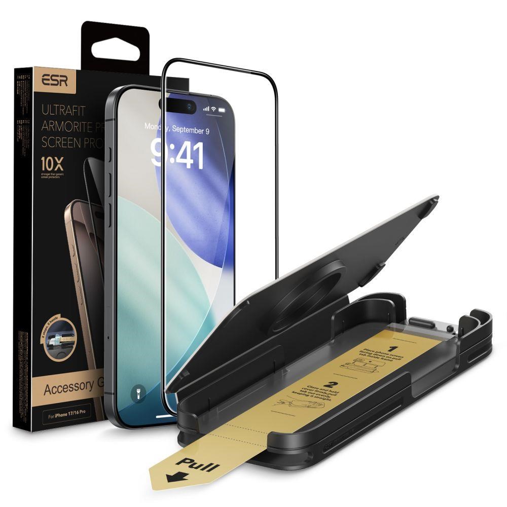 Esr Ultrafit Armorite Pro Tempered Glass For Iphone 16 Pro / 17 - Transparent - Handys Schutzfolie 4894240287880