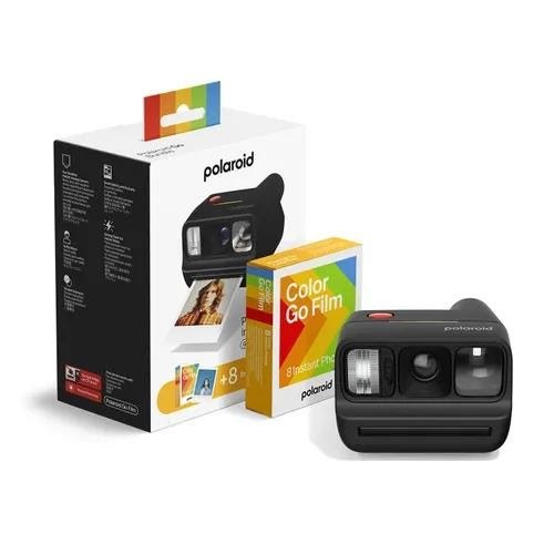 Polaroid Go Gen 3 + Color Film Bundle - Schwarz - Digital Kameras Black 6649
