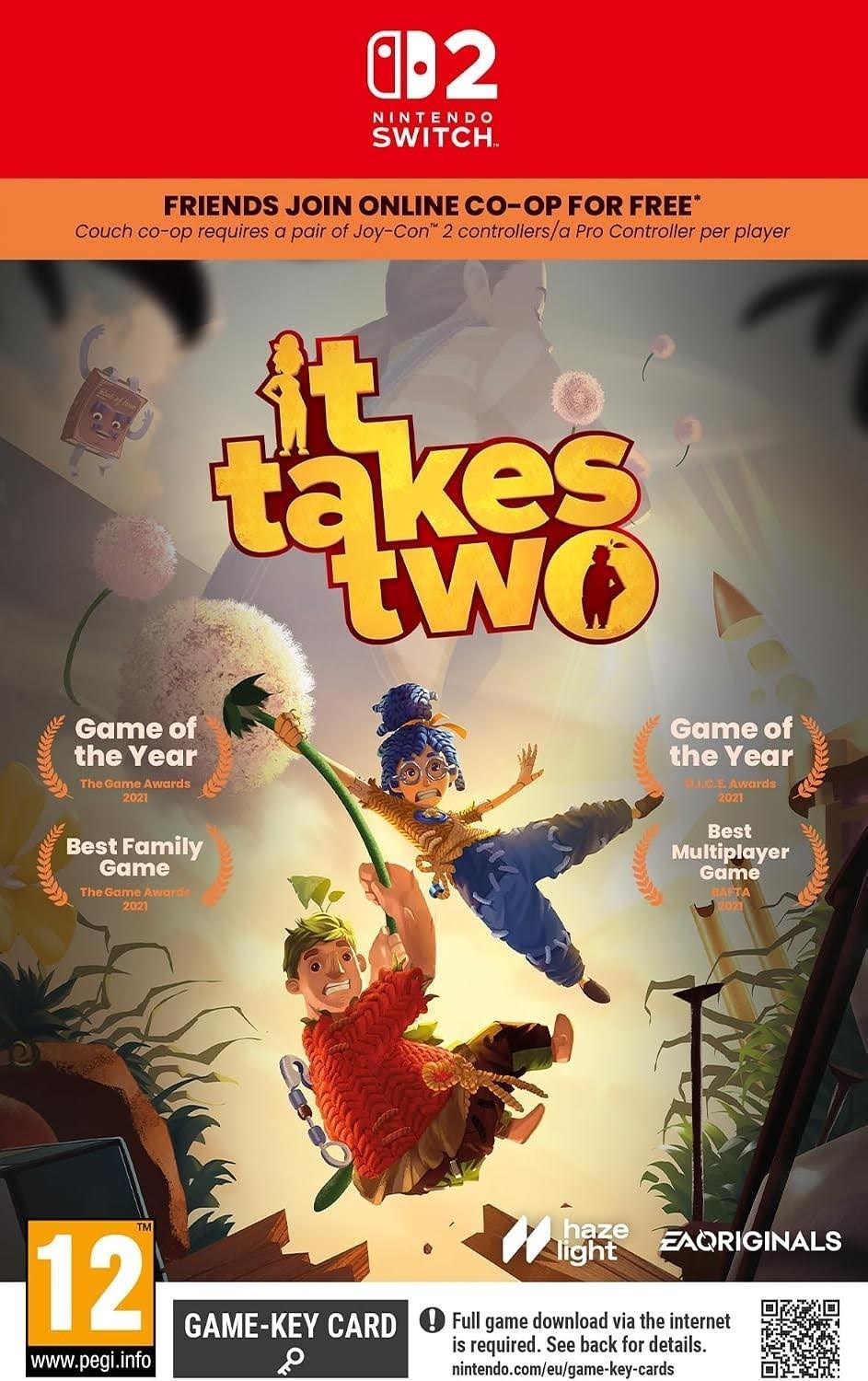 It Takes Two - Nintendo Switch 2 - Action/abenteuer - Pegi 12 - Spiele 5030936125565