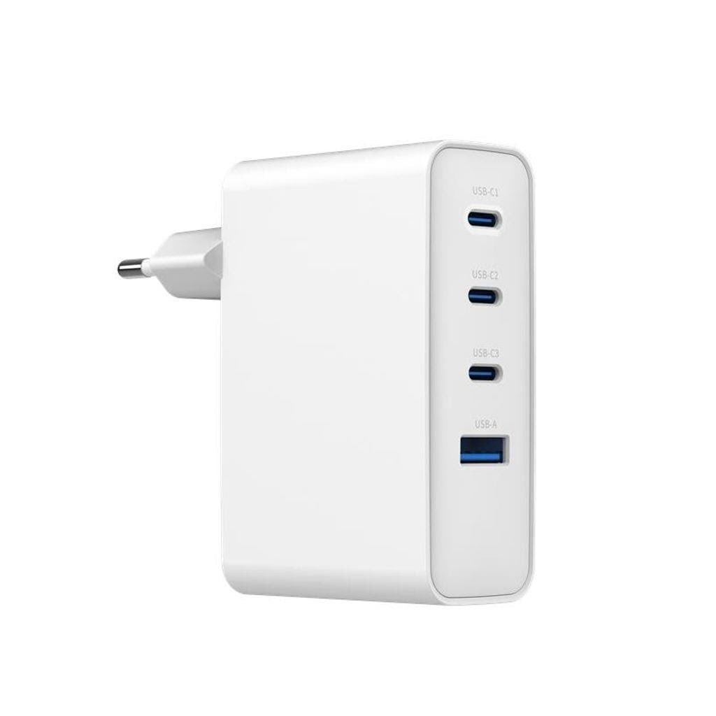 Sign Fast Charger 100w Gan 3xusb-c / 1x Usb-a - White - Handys Adapter Und Ladegeraete
