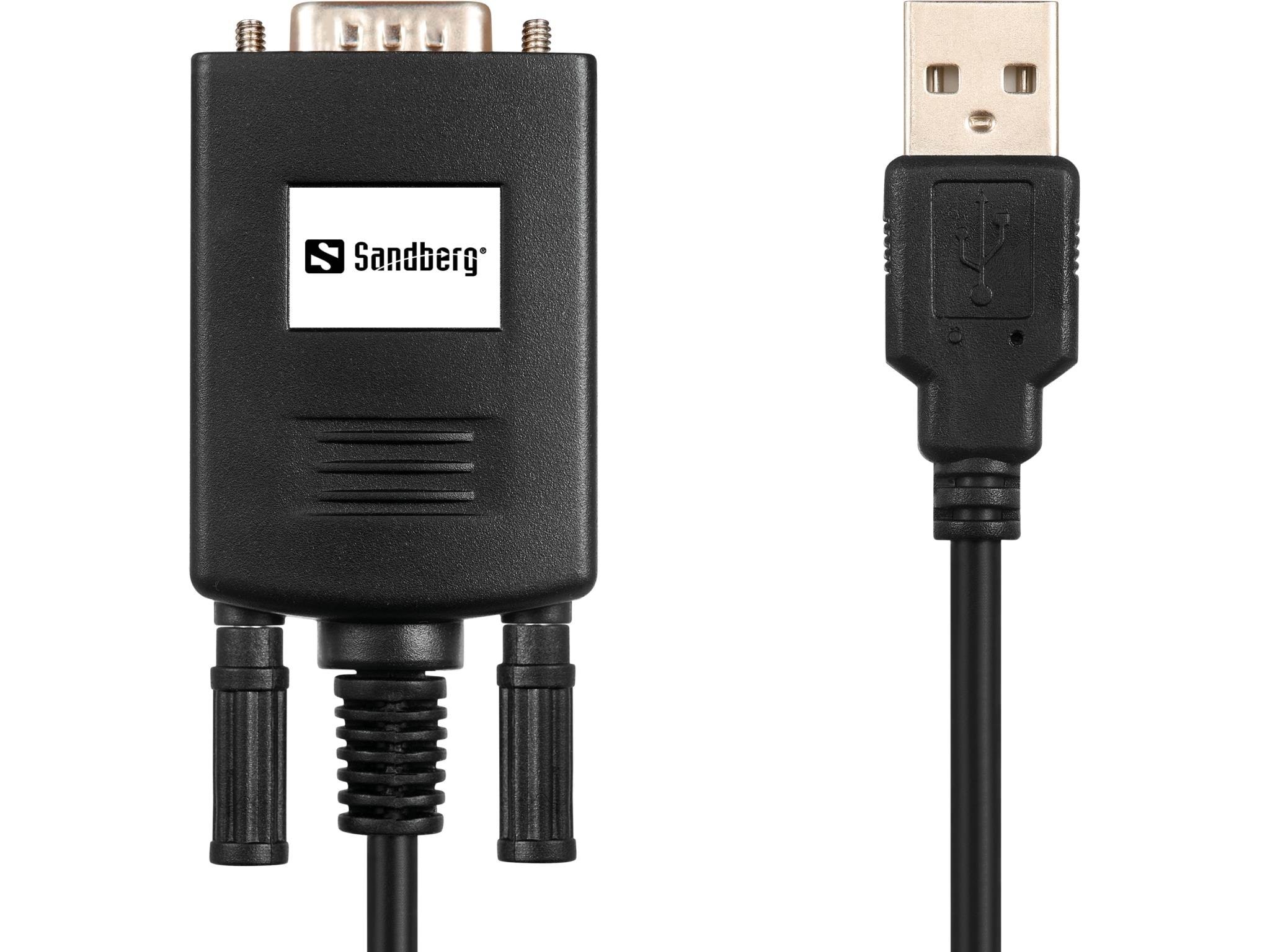 Sandberg Usb zu Serial Link - Netzwerkadapter Netzkarte Druckserver Usw