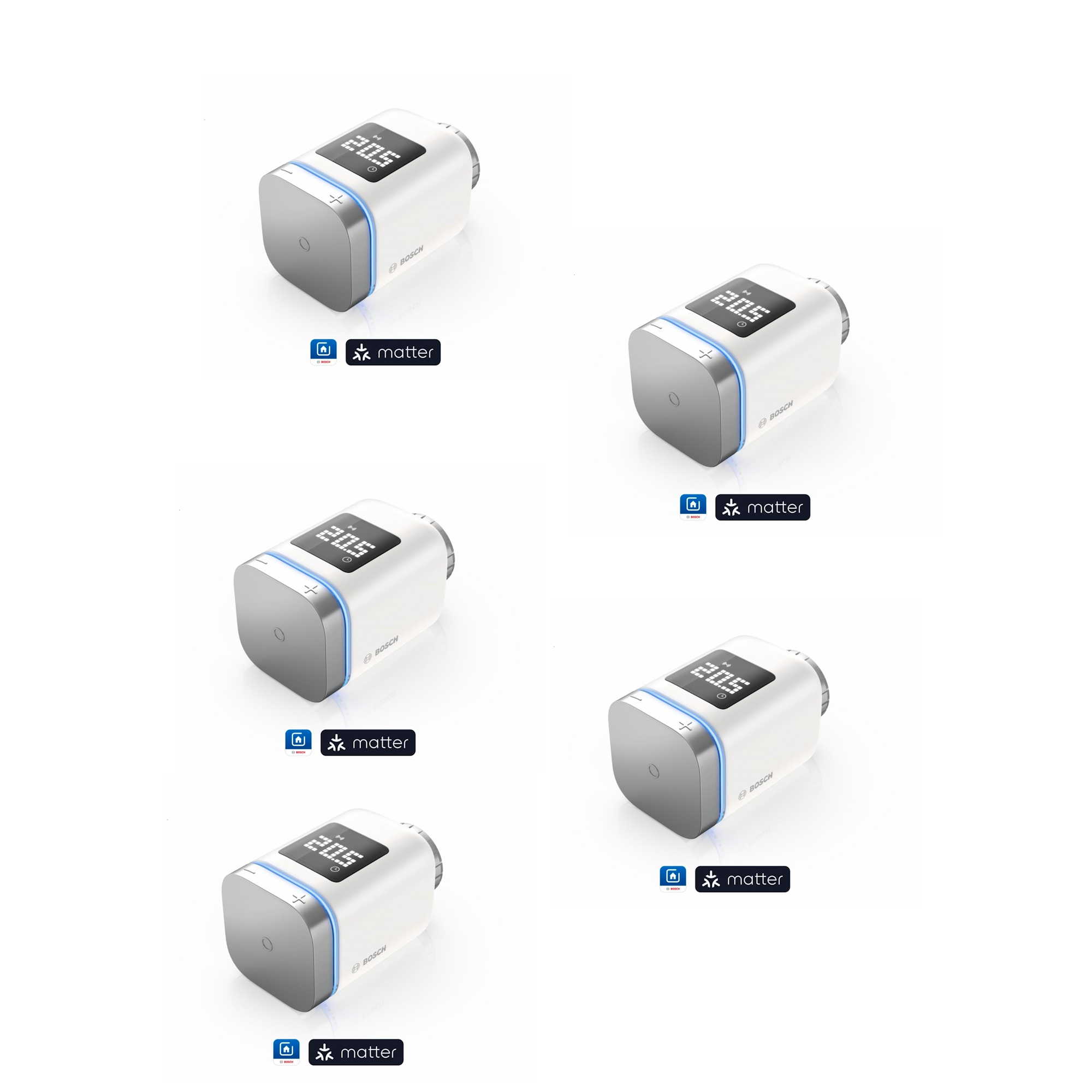 Bosch Smart Home Thermostat 5 Packs