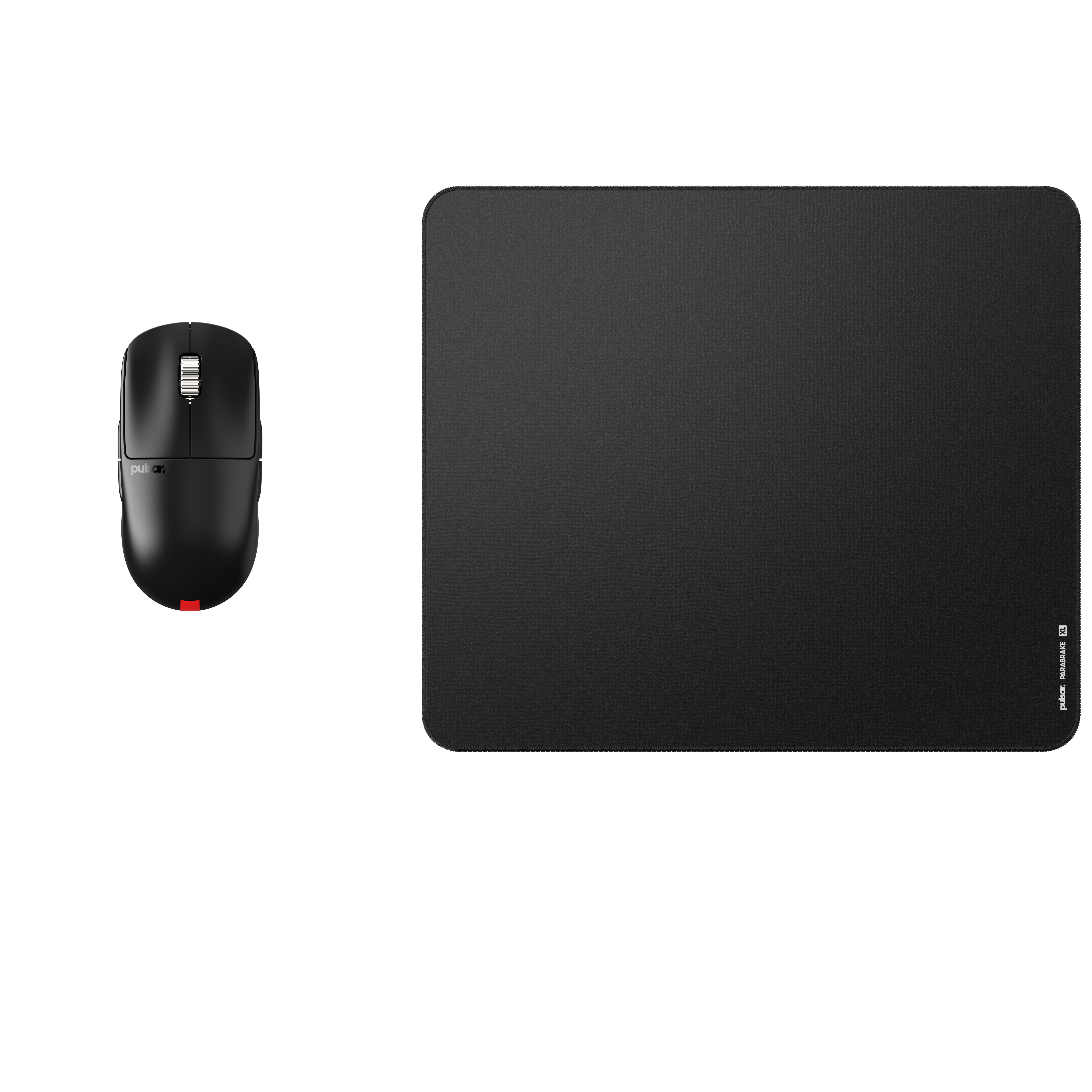 Pulsar Bundle - X2a v3 eS Mini + Parabrake XL v2 Mousepad - Gaming Maus (Schwarz)