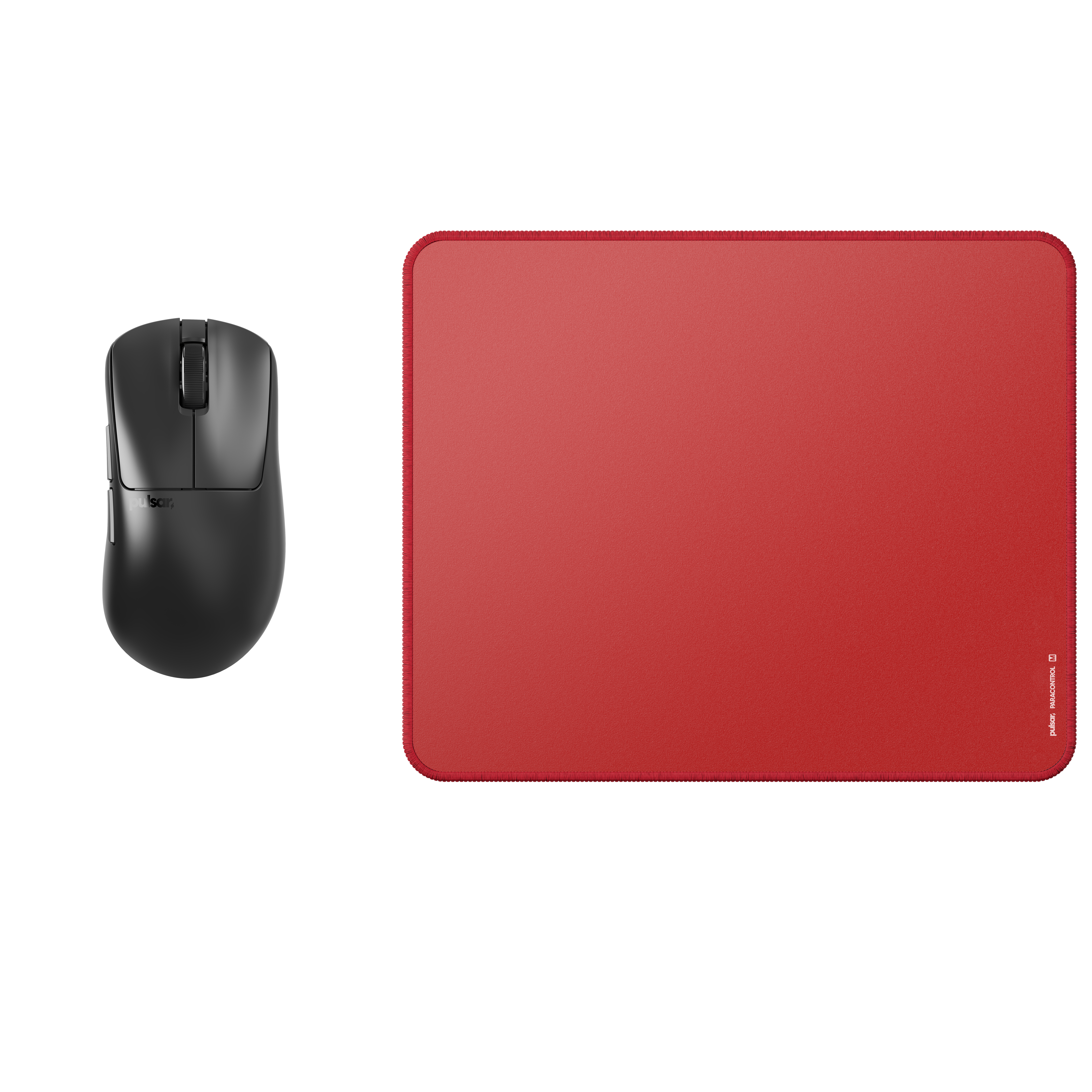 Pulsar Bundle - Xlite V4 Mini Black + Paracontrol Medium v2 Mousepad - Gaming Maus (Schwarz)