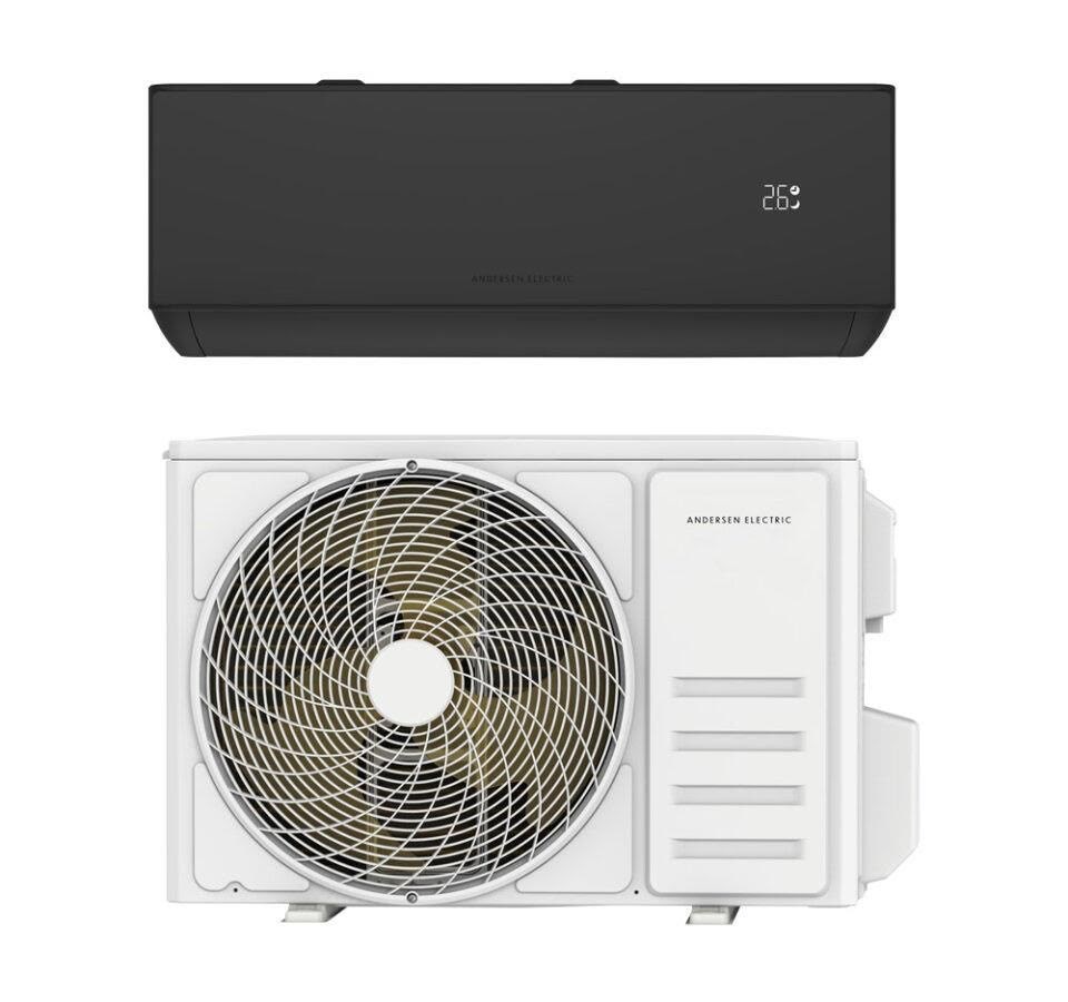 Andersen Electric Mat Pro 9 Air/air Heat Pump With Wifi 4 kW 73 m² Matte Black - Waermepumpen