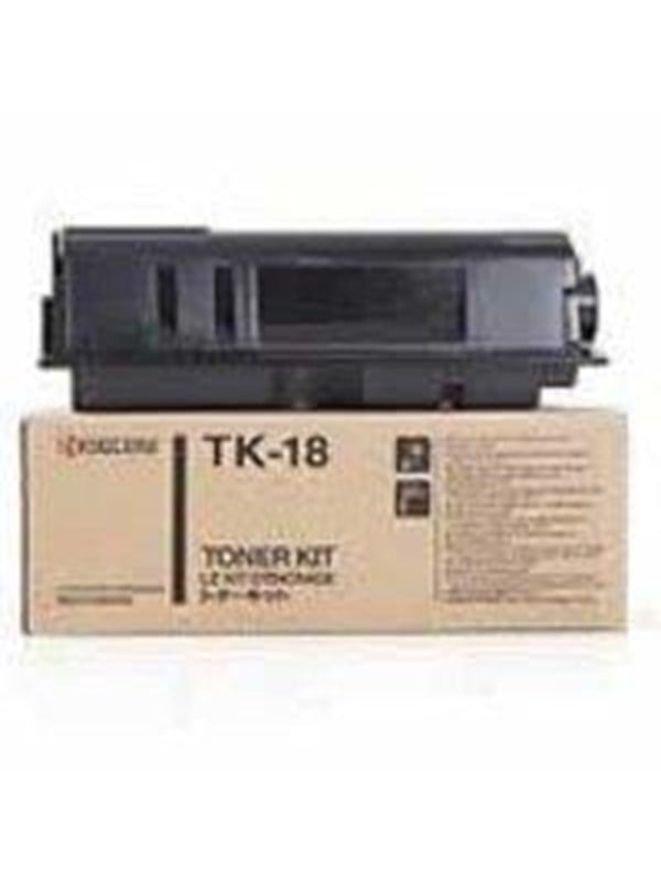 Kyocera TK 18 Toner Black - Tonerpatrone Schwarz