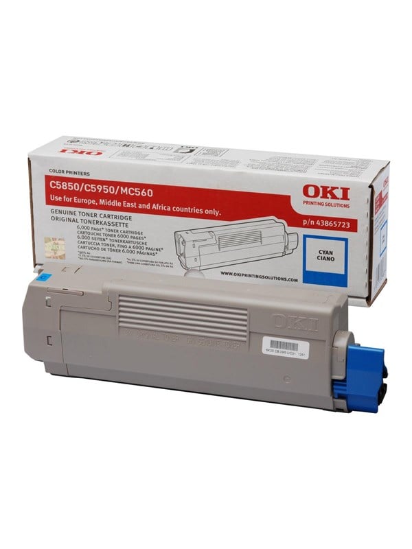 OKI 43865723  Cyan Toner