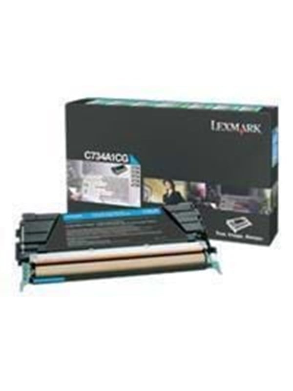 Lexmark C734A1CG Toner - Tonerpatrone Cyan