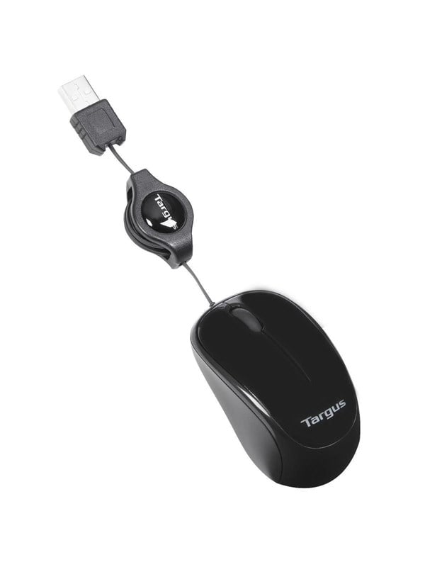 Targus Compact Blue Trace Travel Mouse Black - Maus Grau