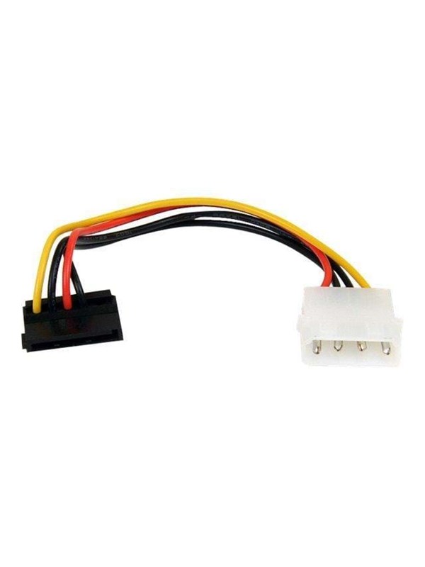 StarTech.com 4 Pin Molex zu Right Angle SATA Strom Kabel Adapter - Stromadapter