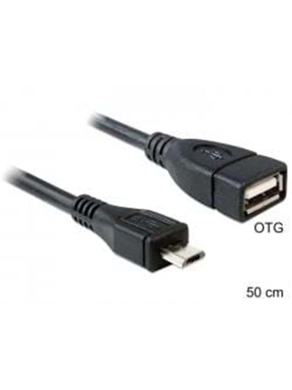 DeLOCK USB-Kabel Delock USB A - Mikro B BuSt 050m OTG