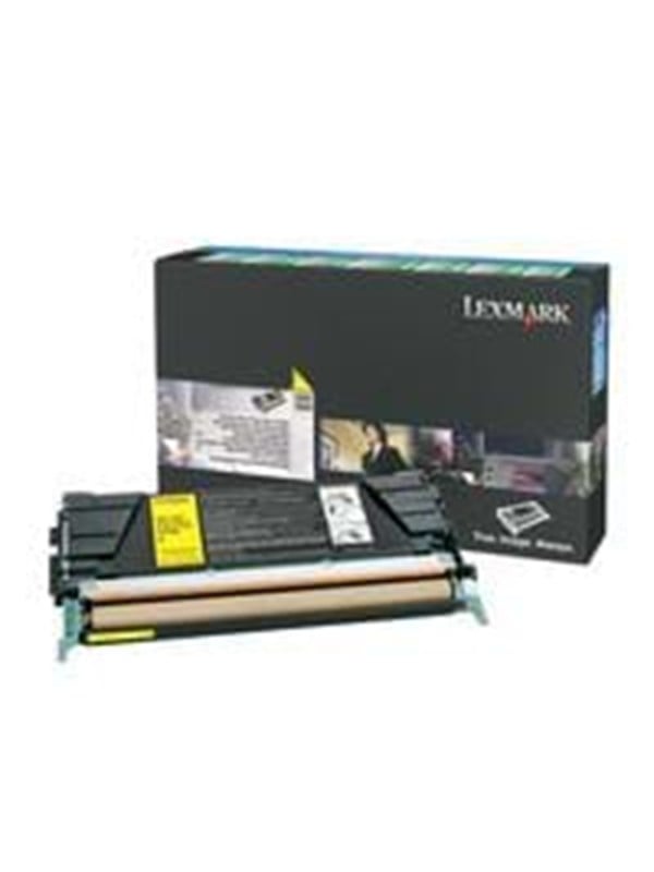 Lexmark C524H3YG - Yellow Ink - Tonerpatrone Gelb