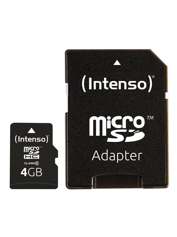 Intenso microSD Class 10 - 20MBs - 4GB