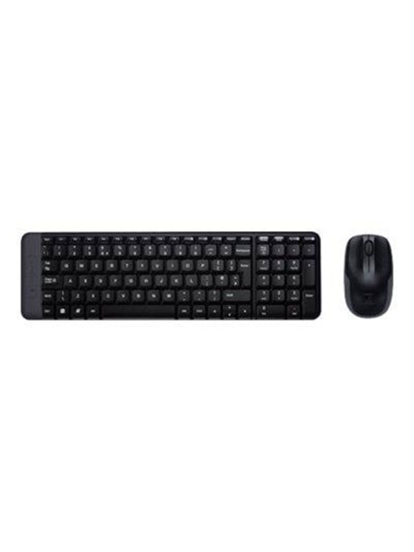 Logitech Wireless Combo MK220 - UK - Tastatur  Maus Set - Universal