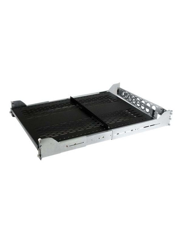 StarTech.com 2U Eistellbarer Vented Sliding Rack Regal w/ Kabel Management