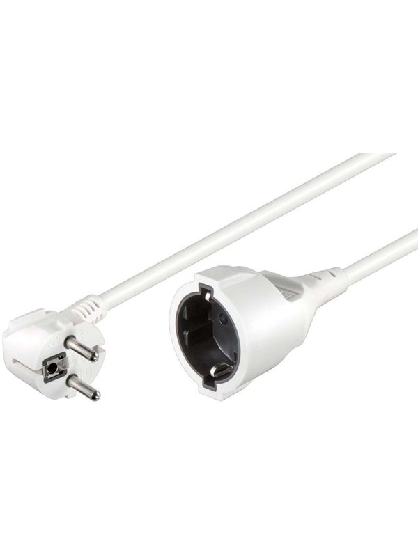 Power cable C13 Ext - Weiß - 2 m