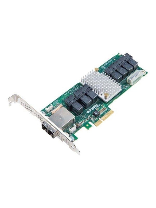 Microchip Adaptec 82885T - Speicher-SAS-Buserweiterung - 36 Sender Kanal - SATA 6Gb s   SAS 12Gb s Low-Profile - 12 Gbit s - PCIe x4
