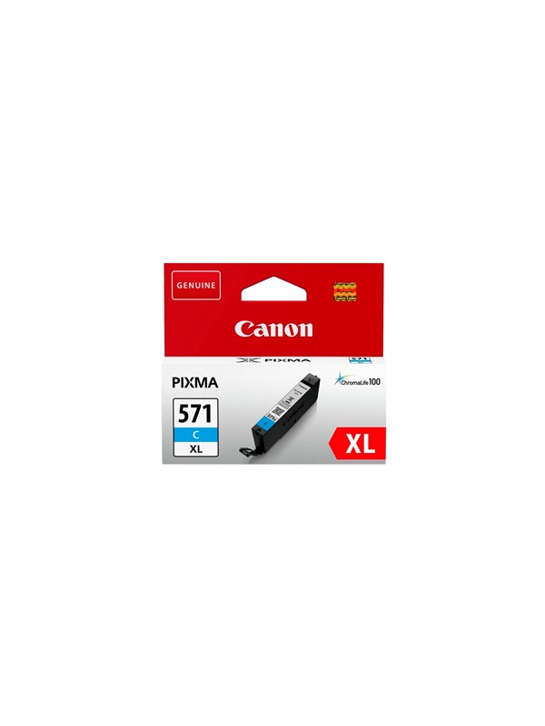 Image of Canon CLI-571XL / 0332C001 High Cyan